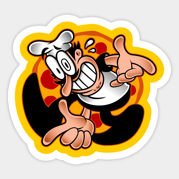 Peppino Adventure Sticker by demonigote